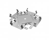 Краб для соединения профилей  60x27x0,7мм (50 шт)